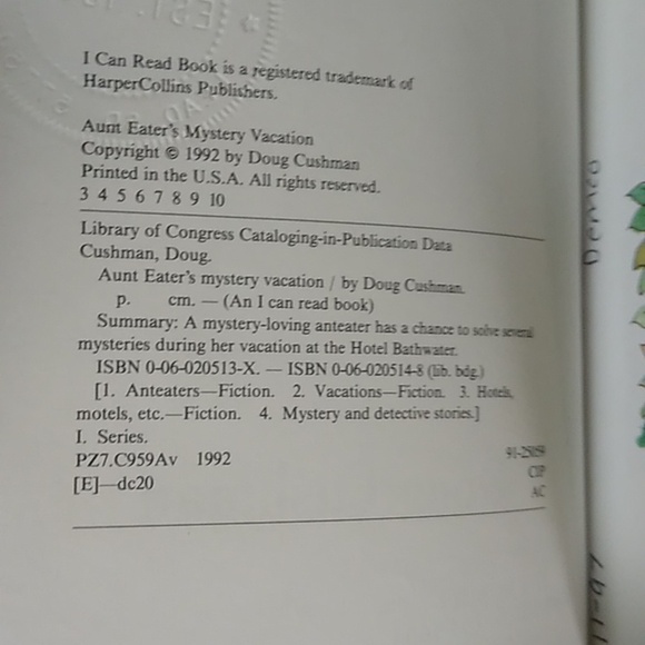 Aunt Eater's Mystery I Can Read Level Book Daycare Preschool Home School - Picture 12 of 14